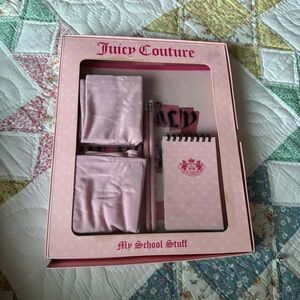 RARE Vintage Juicy Couture Pink Stationery Set
